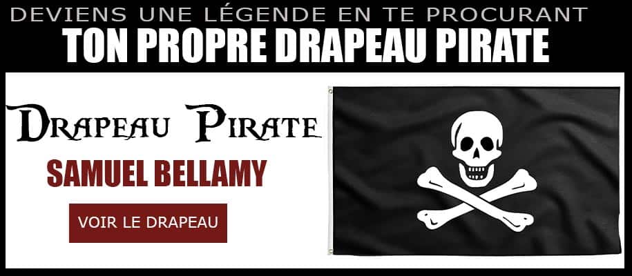 Drapeau Pirate Capitaine Bellamy Black Sam