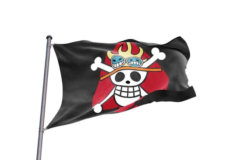Ace Jolly Roger One Piece - Drapeau Pirate | Jolly Roger