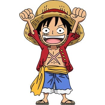 Collier One Piece - Tete de Mort Luffy