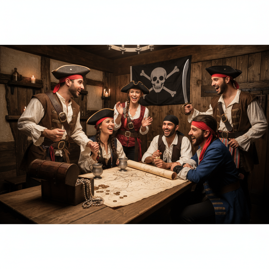 Comment recréer l'esprit du code pirate pour une soirée à thème ?