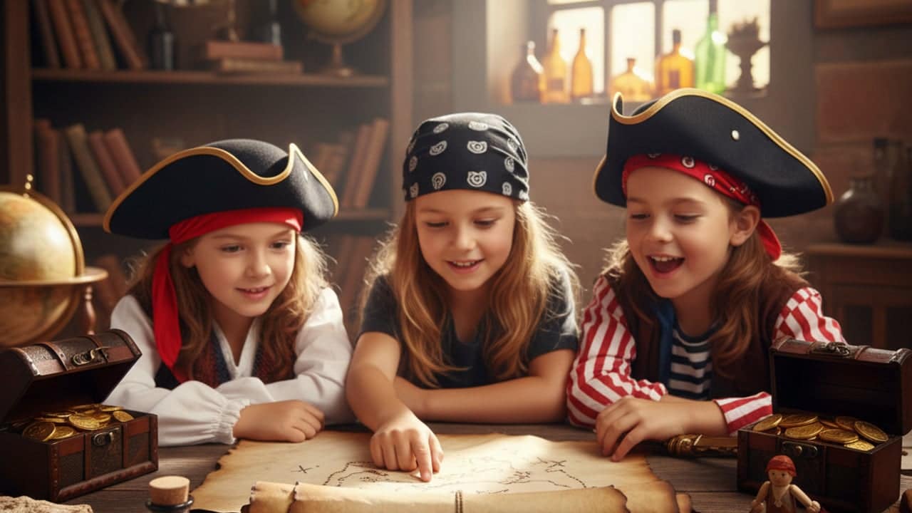 Comment créer des énigmes de pirate pour enfants ?